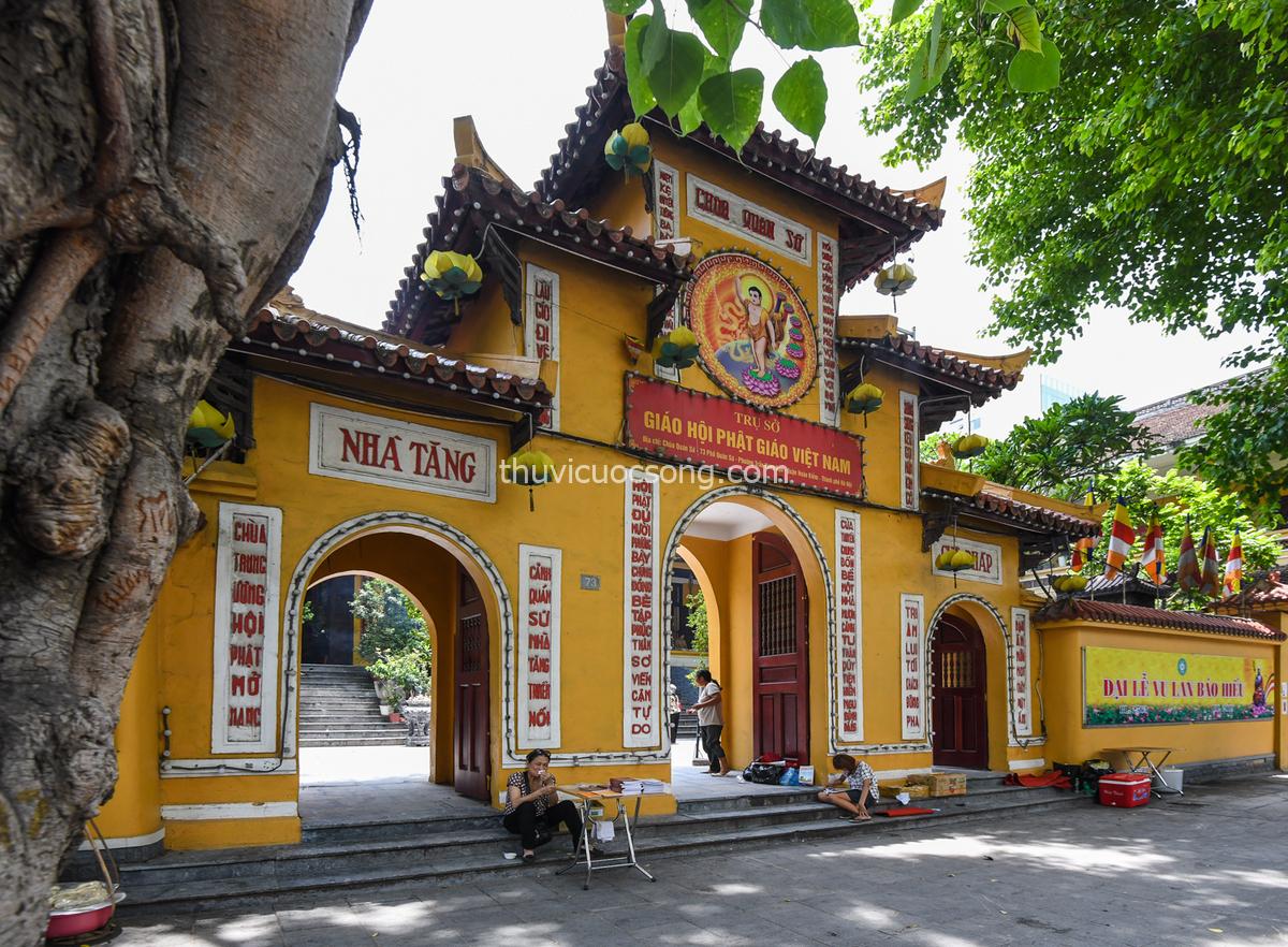 Khám phá nét kiến trúc độc đáo của Chùa Quán Sứ tại Hà Nội