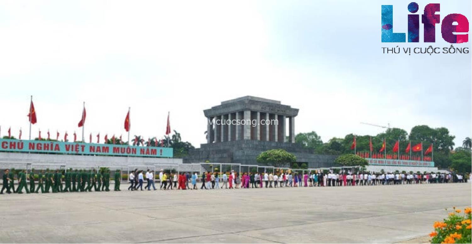 Những lưu ý khi đến viếng Lăng chủ tịch Hồ Chí Minh